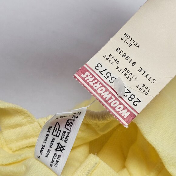 New Baby Lion 2pc Outfit White Yellow Bear Woolworth England 919838 6 -12 Month - Picture 13 of 14